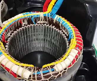 Luva de fibra de vidro revestida de silicone usada para motores de ve&iacute;culos de nova energia