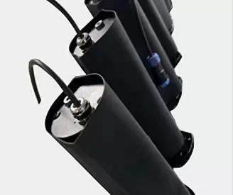 Tubo termorretr&aacute;til PE sem halog&ecirc;nio usado para levantar o motor da l&acirc;mpada cin&eacute;tica