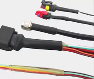 Tubo termorretr&aacute;til PE sem halog&ecirc;nio usado para levantar o motor da l&acirc;mpada cin&eacute;tica