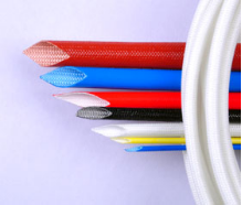 Manga de fibra de vidro revestida com resina de silicone-SB-SGS-25