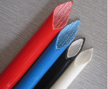Manga de fibra de vidro revestida com resina de silicone-SB-SGS-40