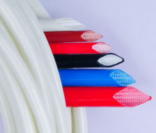 Manga de fibra de vidro revestida com resina de silicone-SB-SGS-70
