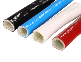 Manga de fibra de vidro resistente ao fogo e ao calor-SB-SGS-FH